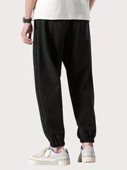 Men's Loose Fit Casual Pants Tapered Joggers Sweatpants