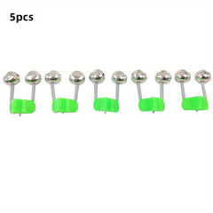 20pcs Double Ringing Fishing Bell Plastic Clip Buckle Sea Fishing Pole Tackle