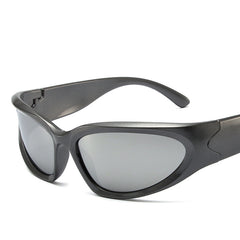 Wrap Around Sunglasses Cyber Y2K Sunglasses Round Sunglasses