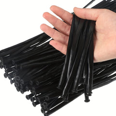 100pc Twisted Spider Latex Balloons for Halloween Decor