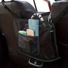 Mesh Car Seat Hanging Bag Organizer with Pocket