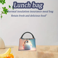 Penguin Insulated Lunch Bag for School Office Picnics