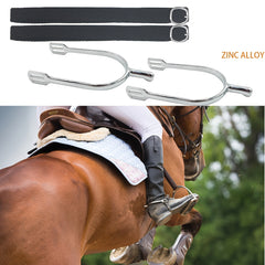 Zinc Alloy Spurs for Equestrian Men & Women