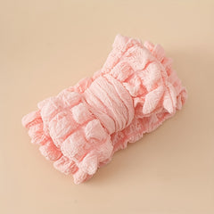 Bubble Bow Soft Elastic Headband for Baby Girls