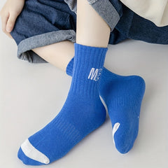 5 Pairs Boys Kids Mesh Deodorant Summer Socks