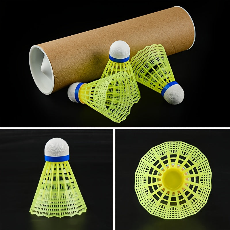 3pcs Nylon Badminton Shuttlecocks