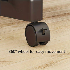 2 Layer Carbon Steel Coat Rack with Pulley Self Assembly Required