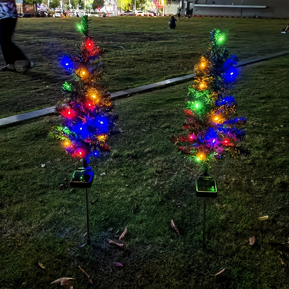 Solar Christmas Tree Lights with 600 MA Solar Version
