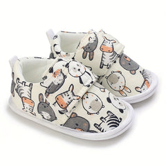 Cartoon Baby Boys Walking Shoes for Spring and Summer