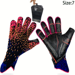 Strong Grip Soccer Goalie Gloves With Finger Protection