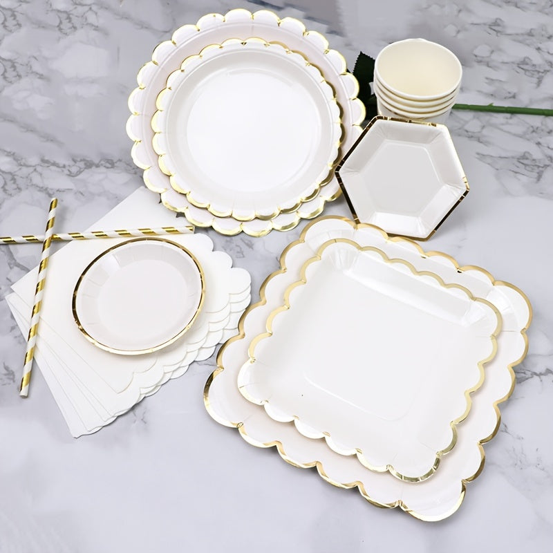Paper Plates Cups Straws Weddings Birthdays Celebrations