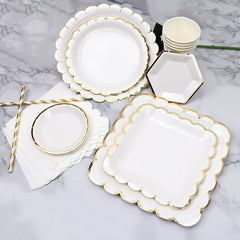 Paper Plates Cups Straws Weddings Birthdays Celebrations