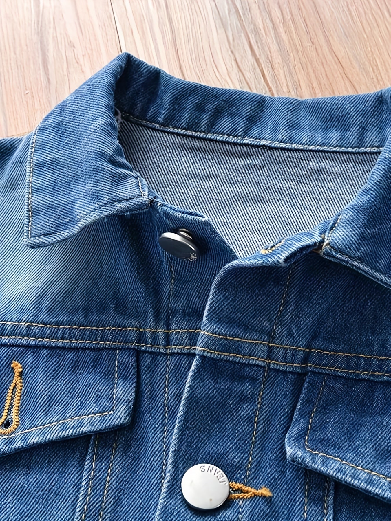 Kid Girls' Casual Denim Jacket Spring Autumn