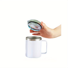 Insulated Coffee Mug With Handle for Office and Travel