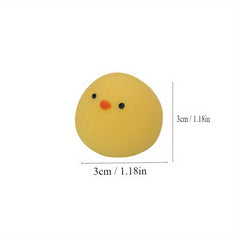 5pcs Fat Chicken Pinch Funny Toys Decompressing Relaxation