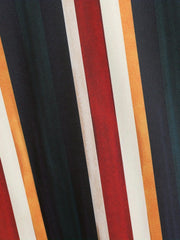 Colorful Stripes Short Sleeve Shirt