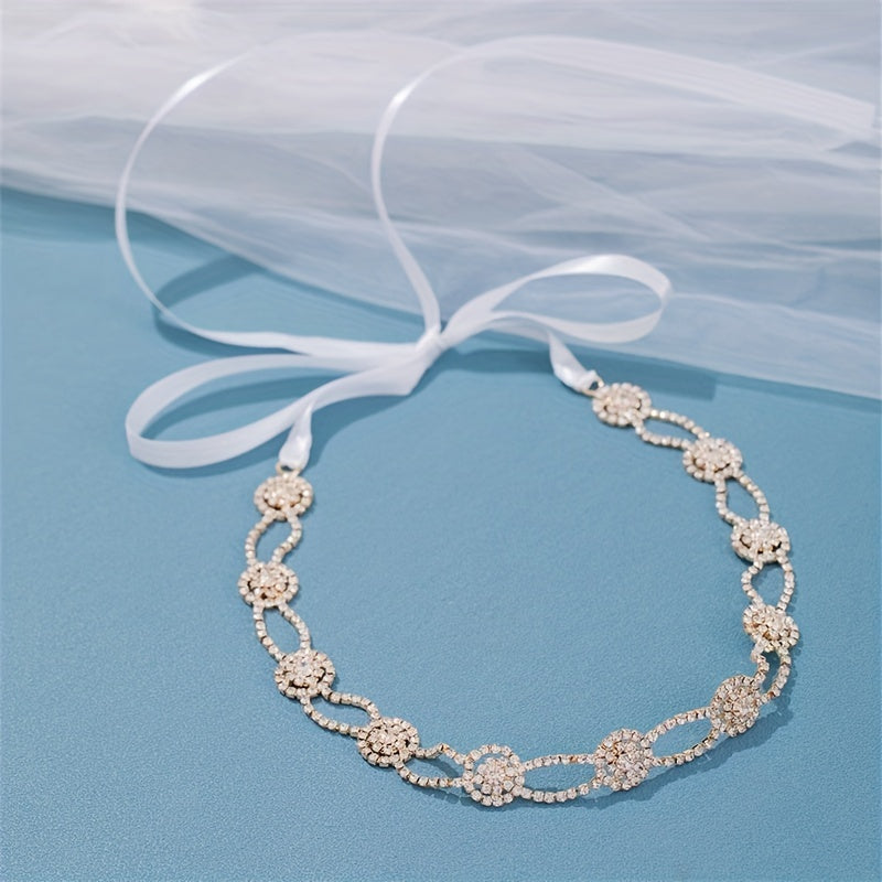 Rhinestone Studded Headband for Girls