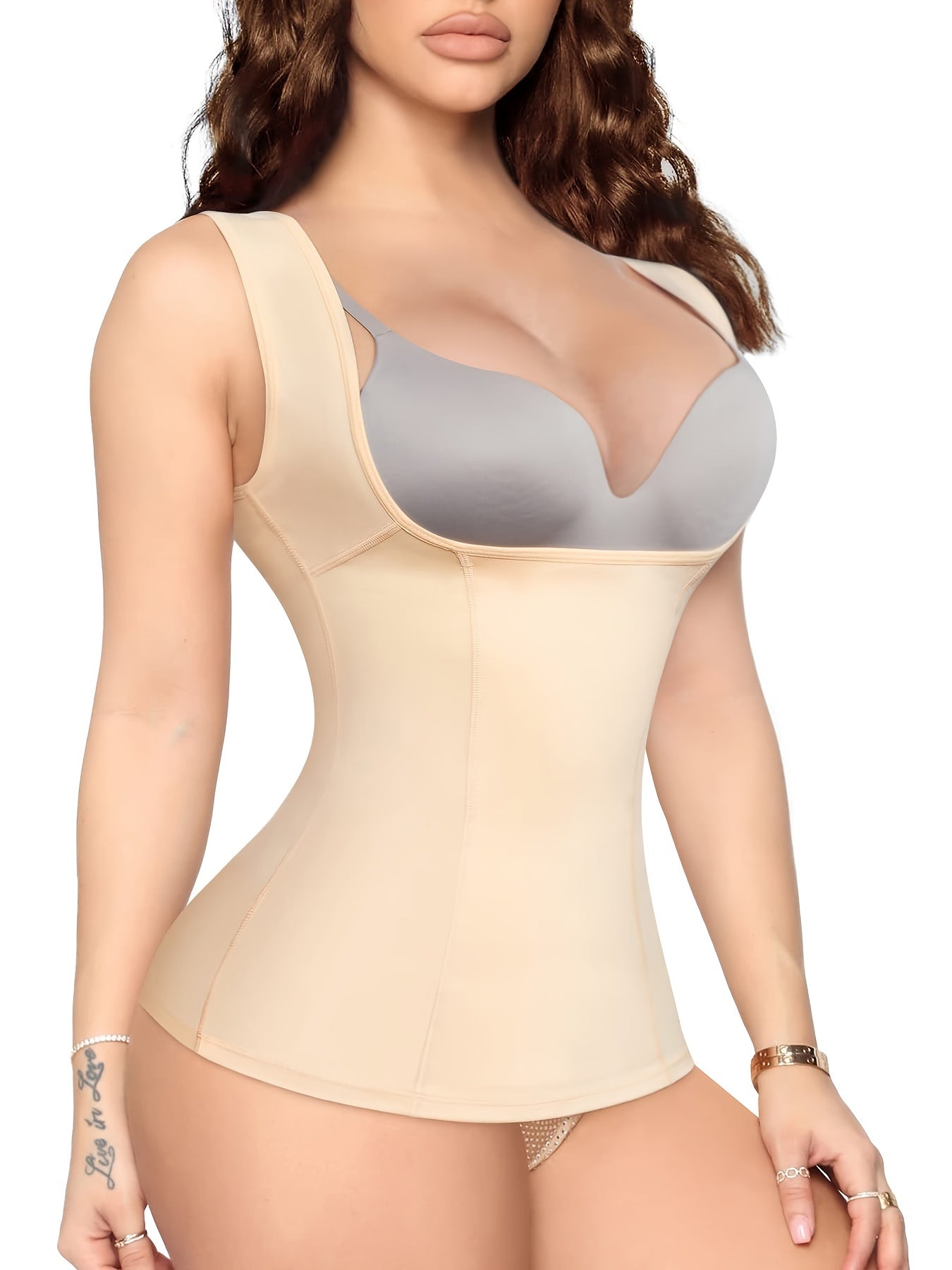 SCARBORO Shaping Tank Tops Seamless Tummy Control Slimming Shaper