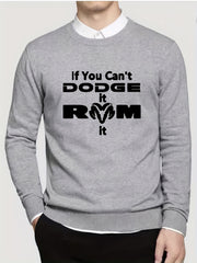 Slogan Print Knitted Sweater for Men