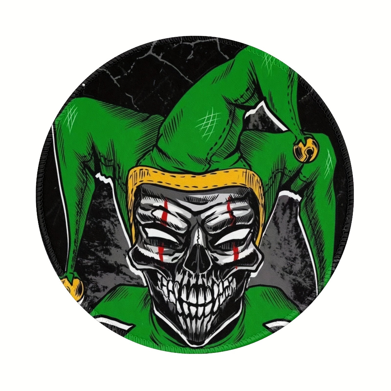 Green Devil Round Gaming Mouse Pad 20x20cm