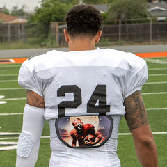 Football Back Plate Rear Protector for Adult Players