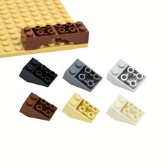 Bulk Assembly MOC Building Blocks 3X2 Sloped 25 Front Reverse Block 30pcs