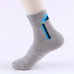 Breathable Mid Calf Socks, 1 Pair, Men & Women