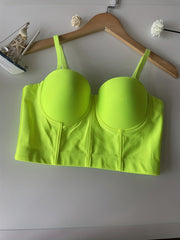 Push Up Slimming Corset Bra T Shirt Underwear
