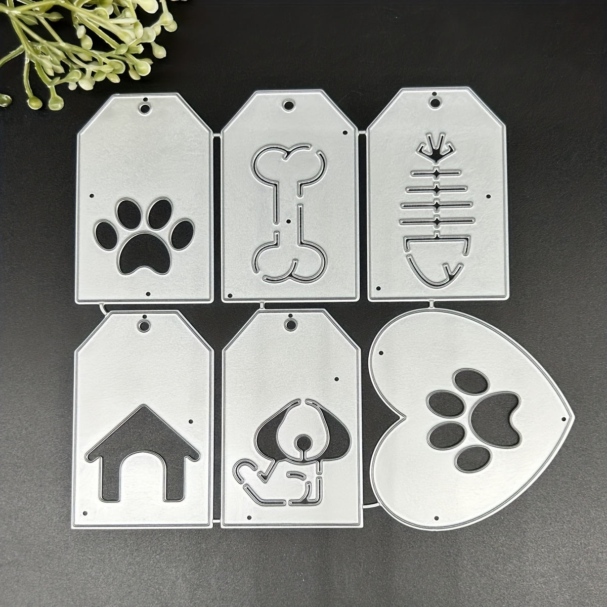 DIY Metal Cutting Mold Set of 6 Pieces