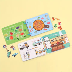 Early Education Hand Tear Book for Cognitive Development