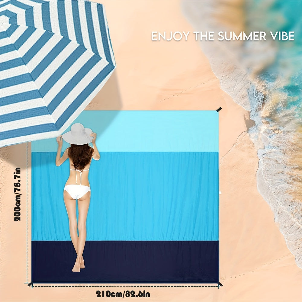 Picnic Beach Blanket 200 X 210 Sandproof Mat