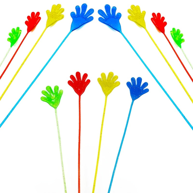 24pcs Colorful Sticky Climbing Hand Toys - Party Games Events Decorations