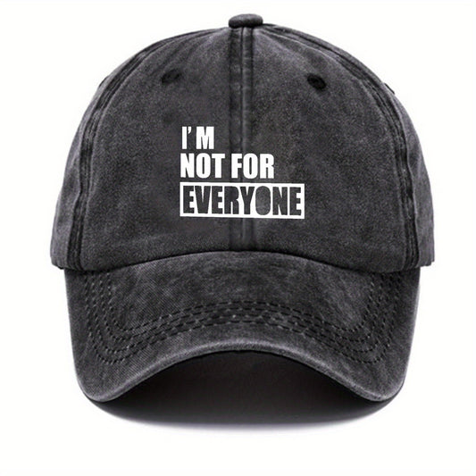 Distressed Washed Cotton Baseball Cap Trucker Hat Vintage Adjustable