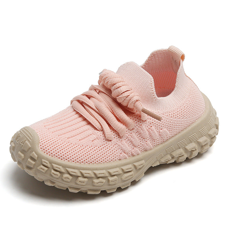 Toddler Soft Soled Sneakers Lightweight Non-Slip Walking Shoes