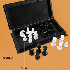 Chess Portable Set No Magnetic Foldable Board Game Educational Toys