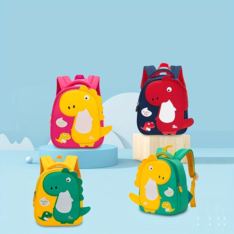 Kids Dinosaur Kindergarten Backpack Lightweight Breathable Boys Girls Travel Bag