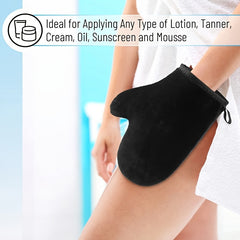 Self Tanner Mitt for Face and Body - Easy Application Glove