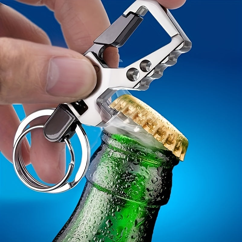 2pcs Key Chain With Bottle Opener Waist Hanging Keychain