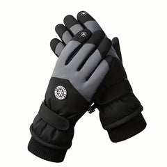 Winter Cycling Skiing Gloves Touch Screen Waterproof Windproof