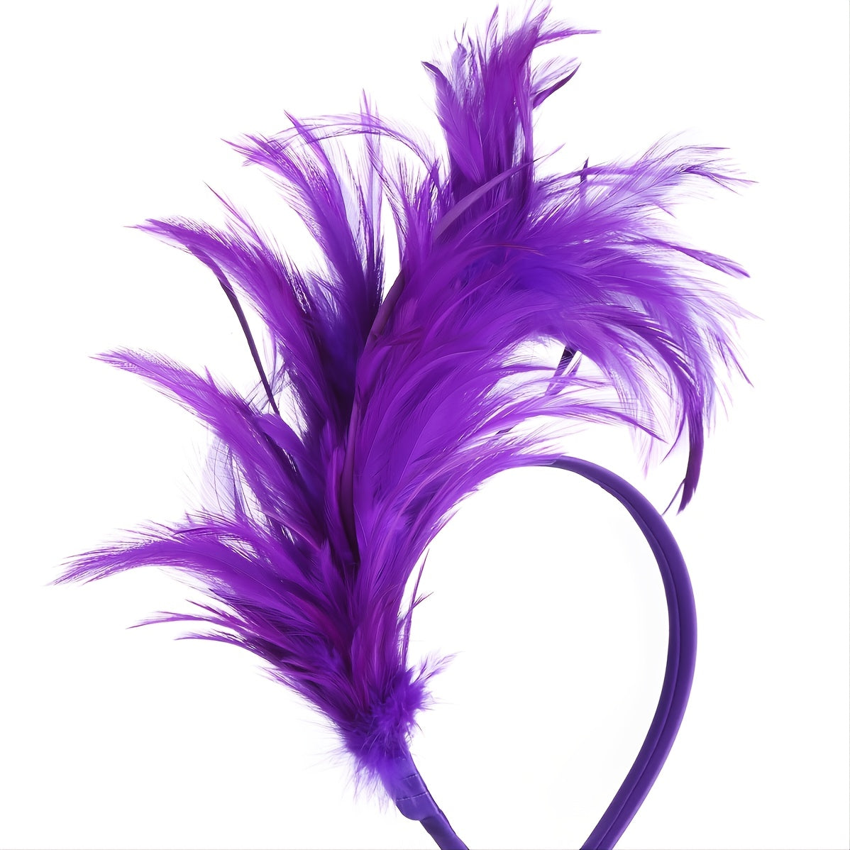 Feathers Headband Fascinator for Women Party Cosplay
