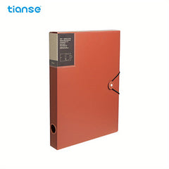 TIANSE A4 Storage File Cartridge Cover Plastic File Box Elastic Drawstring
