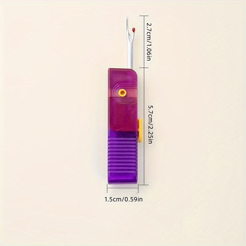 Collapsible Stainless Steel Thread Cutter Seam Ripper Stitch Removal Needle Arts