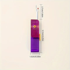 Collapsible Stainless Steel Thread Cutter Seam Ripper Stitch Removal Needle Arts