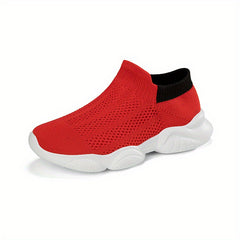 Kids Slip On Sock Shoes Breathable Lightweight Sneakers