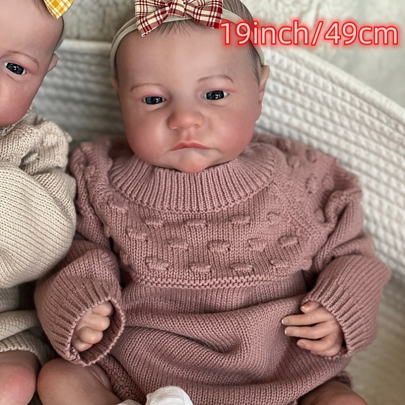 19 Inch Reborn Baby Dolls Realistic Newborn Baby Dolls