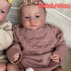 19 Inch Reborn Baby Dolls Realistic Newborn Baby Dolls