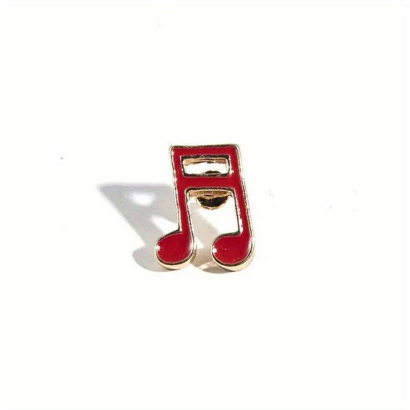 Music Note Brooch Stylish Pin for Clothing and Bags