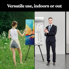 Aluminum Metal Art Easel Artist Tripod Adjustable Height