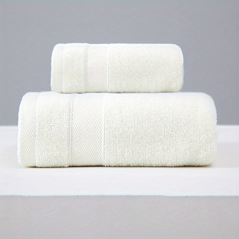 Coral Fleece Towel Set - Soft and Absorbent - 2pcs Bath Towel Set
