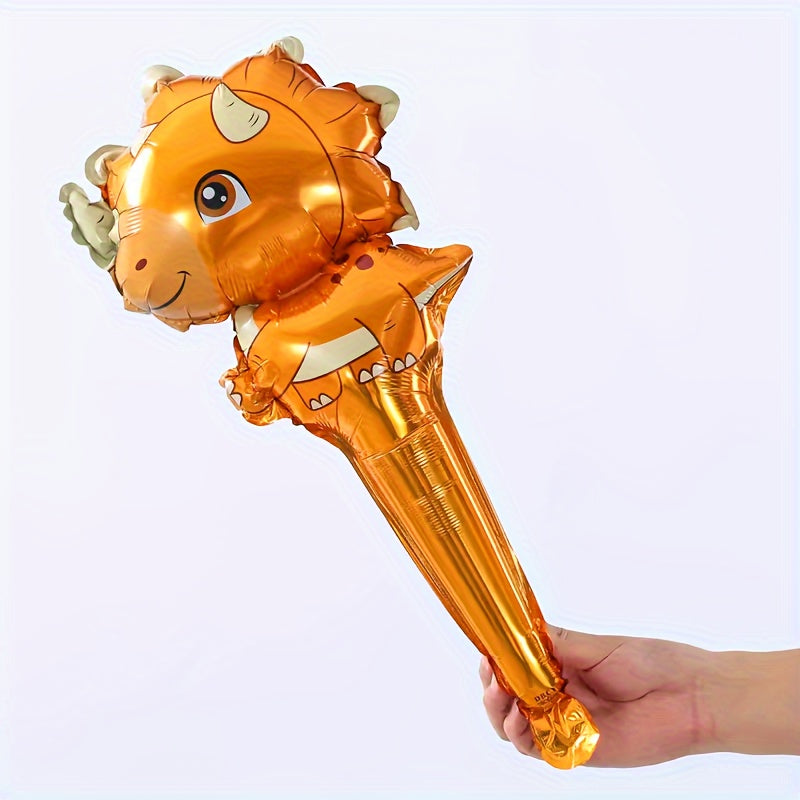 10pcs Dinosaur Balloon Tyrannosaurus Rex Jungle Animal Toy Aluminum Film Balloon